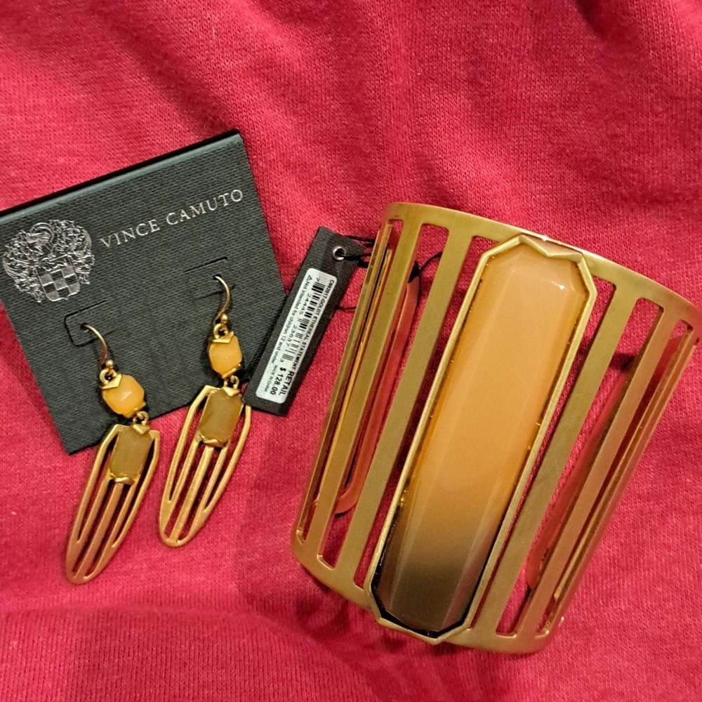 Vince Camuto Ethereal Earring & Cuff Bracelet